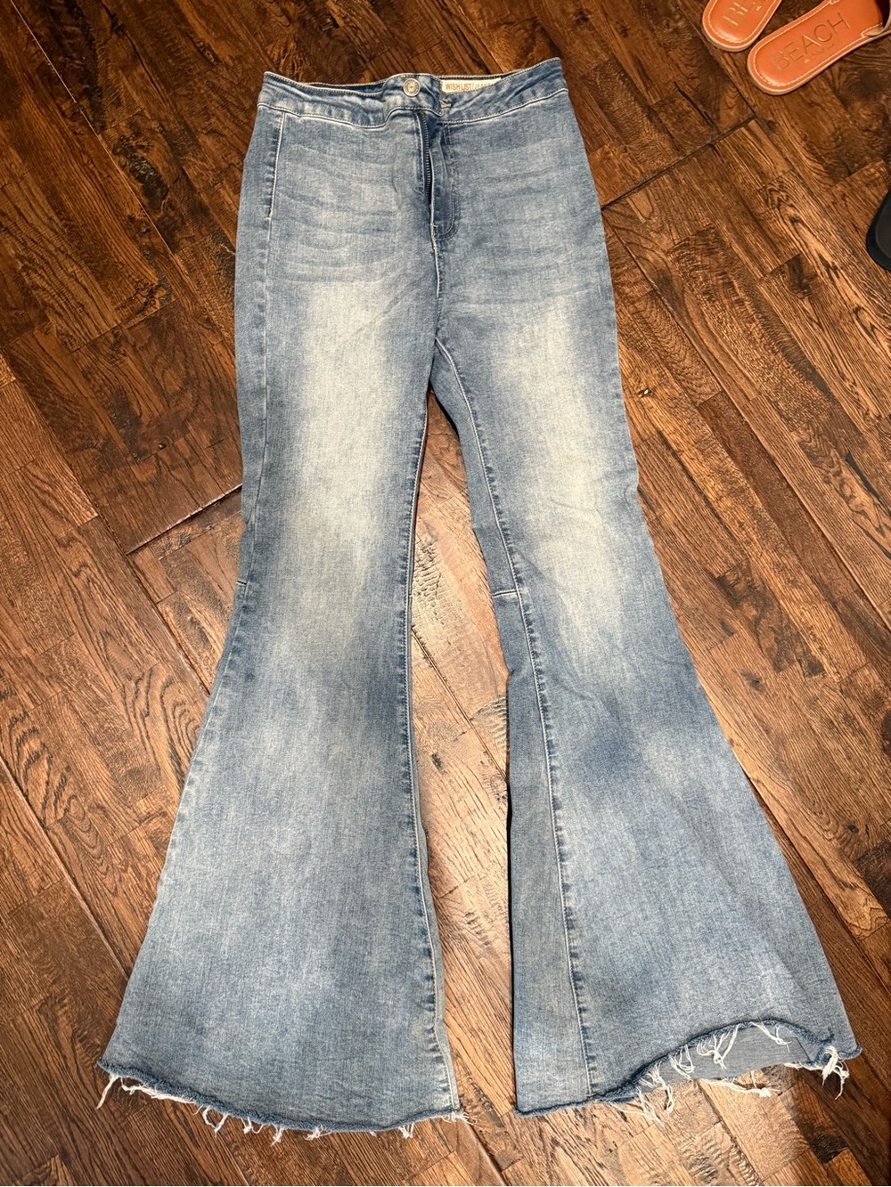 Wishlist Light Wash Flare Jeans